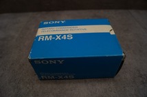 SONY　新品　ロータリーコマンダー　RM-X4S　廃盤品　３_画像8