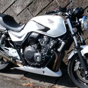 【白ゲルコート】ホンダ CB400SF/SB用 アンダーカウル NC39/NC42の画像1