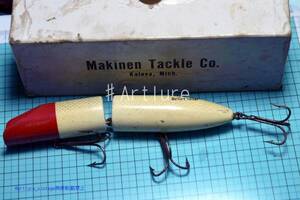 makinen tackle　４５４４－３３０ USA madeオールド珍品希少面白ルアー　VINTAGE LURE （）USA #OLDLURE #ARTLURE_VINTAGE 