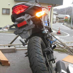 NINJA250 ニンジャ250事故車現状 エンジン始動 書類付き 下見引き取り歓迎 の画像6