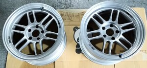 ENKEI　RP-F1 17インチ 9.5J +38 114.3 5穴　中古2本セット