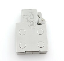 zippo インサイドユニット　フリスク、錠剤ケース　ステンレス鋼 EDC ポータブル収納ボックス キャンディーボックス 丸薬缶 新品_画像7