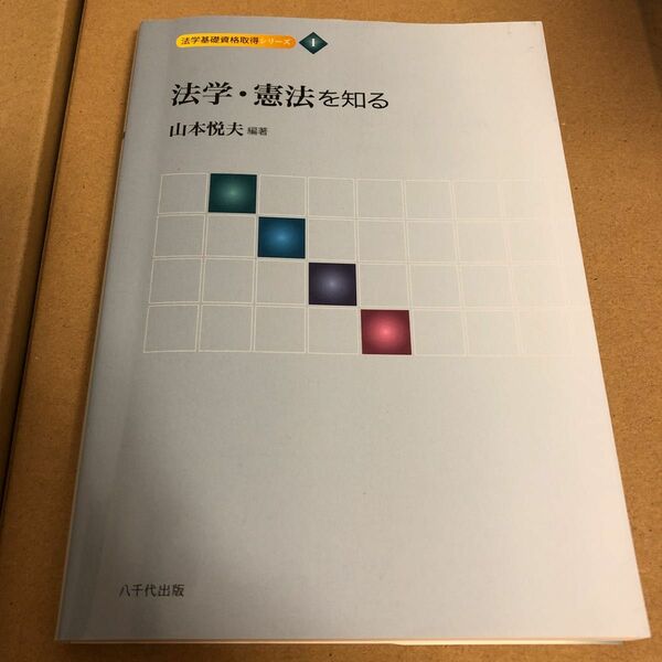 法学・憲法を知る　山本悦夫 編著　八千代出版