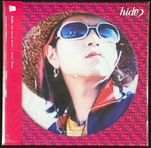 ☆hide with Spread Beaver 「ever free」 完全生産限定盤 アナログ・ピクチャー・レコード 12インチ 新品 未開封