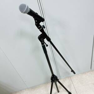 シュアー マイクスタンド SHURE マイク SM58 収納ケース バッグ付き 伸縮 角度調整 ボーカル コンサート イベント 司会 【17877