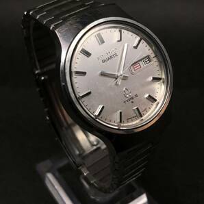 オールドクオーツの名品◆セイコー/SEIKO【タイプⅡ/TYPE2】諏訪精工舎1978年製◆SEIKOベルト◆新品電池交換済(現状好調稼働)