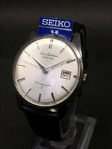 極希少/中古美品◆セイコー【スポーツマンカレンダー】1965年製造◆17石/手巻き◆SEIKO新品ベルト◆機械測定平置き±20秒(現状数値好調)_画像4