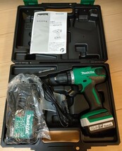 美品　マキタ Makita 充電式ドライバードリル セット MDF347D_画像1