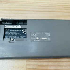 ☆ SHARP シャープ PC-G830 ポケットコンピュータ ジャンク SA-0308j60 ☆の画像4