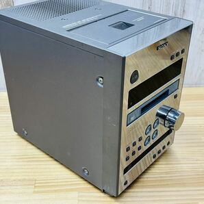 ☆ SONY ソニー コンパクトコンポーネント HCD-J3MD CD MD カセット コンポ SA-0201g120 ☆の画像2