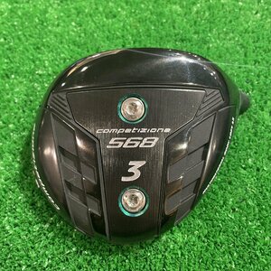 ☆正規品/美中古品/2023 BALDO competizione FAIRWAY WOOD/バルド/スプーン/コンペチオーネ/3W/＃3/15°/ヘッド単品/クリーニング済み☆