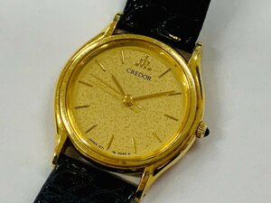 【1円スタート】SEIKO CREDOR セイコークレドール 1271-0040 18KT 金無垢 クォーツ レディース 腕時計 不動品