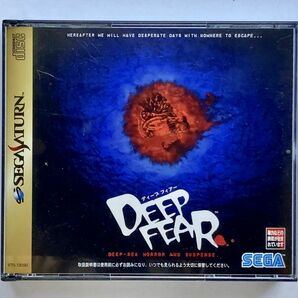 SS ディープフィアー DEEP FEAR セガサターン用ゲームソフト SEGA 帯なし 動作確認済 ケース・取説あり 2枚組の画像1