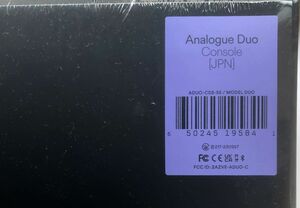 【送料込み】Analogue DUO JPN 白 PCエンジン互換機(FPGA) 未開封 未使用品 PC-Engineデュオ TurboGrafx-16