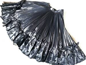 610 formal pleat enough skirt lustre strong black 