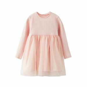 ZARA kids リブチュール ワンピース 98