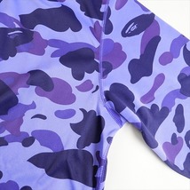 A BATHING APE ア ベイシング エイプ 1st Camo Jersey Shark Full Hooded Purple パーカー 紫 Size 【XL】 【新古品・未使用品】 20788291_画像4