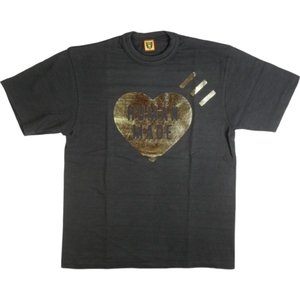 HUMAN MADE ヒューマンメイド 24SS GRAPHIC T-SHIRT #18 BLACK ハートTシャツ HM27TE018 黒 Size 【XL】 【新古品・未使用品】 20788733