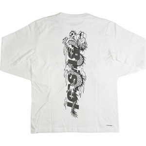 F.C.Real Bristol エフシーリアルブリストル DRAGON TEAM L/S TEE White ロンT 白 Size 【S】 【新古品・未使用品】 20789599