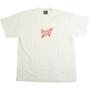 SAINT MICHAEL セント マイケル 24SS SS TEE/RIBON SAINT / WHT RED Tシャツ 白赤 Size 【XL】 【新古品・未使用品】 20791014