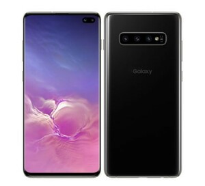 《1円～スタート》　SIMロック解除済 Galaxy S10 プリズムブラック black SAMSUNG ネットワーク利用制限〇 simフリー 《送料無料》