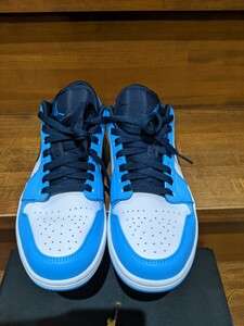 NIKE　AIR JORDAN1 LOW UNC 26.5cm 中古美品