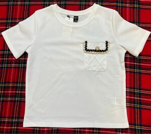 新品未使用 タグ付き ポケット付きTシャツ Sサイズ　