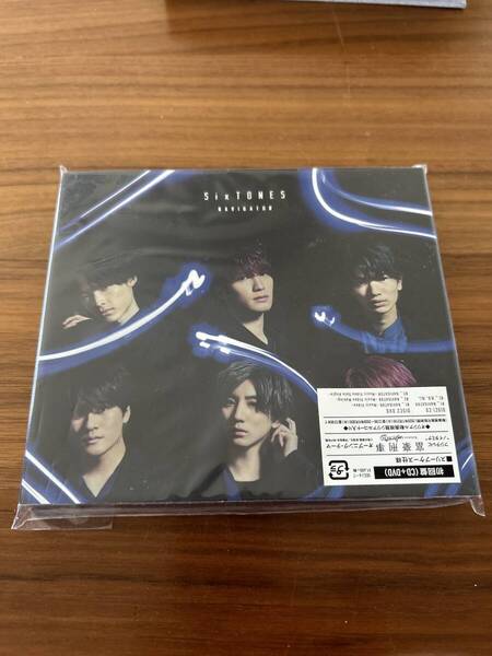 ☆ SixTONES ☆ NAVIGATOR CD&DVD 初回盤 富豪刑事オープニングテーマ
