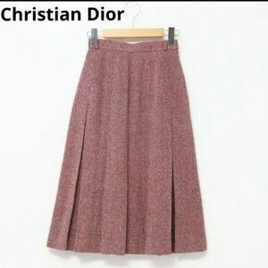 Christian Dior/クリスチャンディオール プリーツスカート