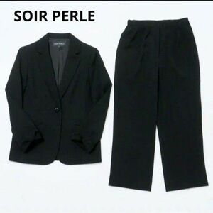SOIR PERLE/ソワールペルル セットアップスーツ ブラックフォーマル