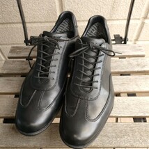 REGAL リーガル GORE-TEX ゴアテックス 53NR レザースニーカー 黒 25.5cm_画像1