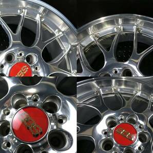 軽量 鍛造 BBS RS-GT RS918A 19×8.5J +38 PCD114.3/5H 4本通し FORGED アルファードヴェルファイアクラウンマークXレクサスGSESNXRXSC430の画像7