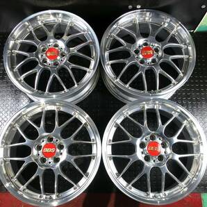 軽量 鍛造 BBS RS-GT RS918A 19×8.5J +38 PCD114.3/5H 4本通し FORGED アルファードヴェルファイアクラウンマークXレクサスGSESNXRXSC430の画像1