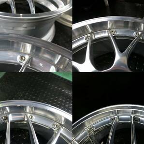 軽量 鍛造 BBS RS-GT RS918A 19×8.5J +38 PCD114.3/5H 4本通し FORGED アルファードヴェルファイアクラウンマークXレクサスGSESNXRXSC430の画像6