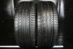 バリ山!! 2021年製 225/45R18 コンチネンタル コンチ スポーツ コンタクト5 格安2本SET パンクなし 迅速発送/手渡し 交換作業も可