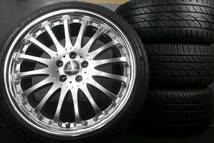 大人気 カールソン 1/16 RS 20×8.5J 9.5J +40 PCD114.3/5H バリ山付 245/35R20 アルファード ヴェルファイア 倉庫保管品 手渡しOK 即納_画像1