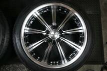 激安 インターミラノ VOLTEC ハイパーNS 19×8J +36 PCD114.3/5H バリ山付 225/45R19 アルファード ヴェルファイア エスティマ 手渡OK 即納_画像3