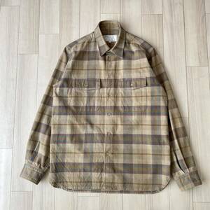 GENERAL RESEARCH Old Burberry チェック ネルシャツ M ジェネラルリサーチ バーバリー アーカイブ ビンテージ archive vintage 90s 00s