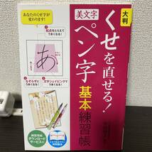 大判くせを直せる！美文字ペン字基本練習帳 中山佳子／編著_画像2