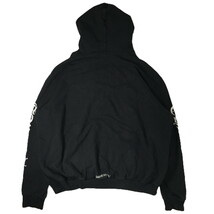 CHROME HEARTS クロムハーツ ロゴ パーカー プルオーバー 黒 国内正規品 オーバーサイズ XXL_画像2