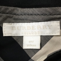 BURBERRY CHILDREN バーバリー チルドレン ワンピース チュニック ブラック 黒 国内正規 三陽商会 10Y 140cm_画像3