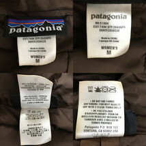 Patagonia パタゴニア ウィズイットダウンコート ダウンジャケット 28436 ブラウン レディース women's M_画像6