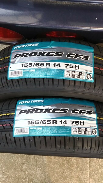 ②トーヨー　プロクセス　CF3　155/65R14　新品2本セット　2023製造　在庫あり