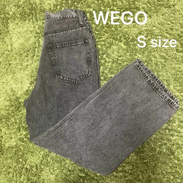 WEGO ストレートデニムパンツ