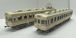 京王帝都 京王 5100系狭幅車 5101 + 5851 自作車両完成品 2両セット 