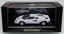 MINICHAMPS ミニチャンプス 1/43 ランボルギーニカウンタックLP400 1974 白/限定3024台★カウンタックLP400 ダイキャスト ミニカー★即決有_画像7