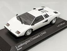 MINICHAMPS ミニチャンプス 1/43 ランボルギーニカウンタックLP400 1974 白/限定3024台★カウンタックLP400 ダイキャスト ミニカー★即決有_画像5