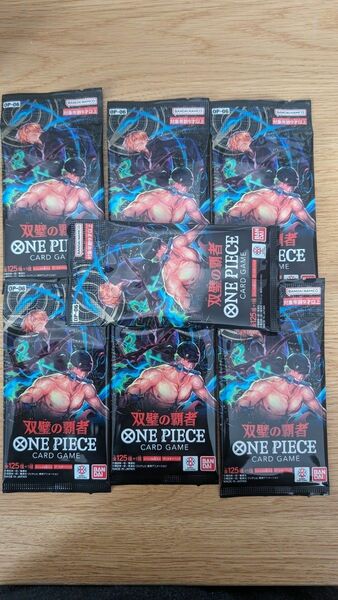 ワンピースカードゲーム　ONE PIECE　双璧の覇者　7パック