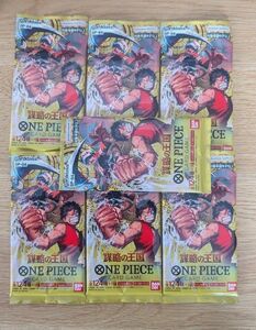 ワンピースカードゲーム　ONE PIECE　謀略の王国　7パック