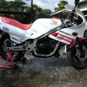 NS250R レストアベース  書類あり 愛知県 あま市より  RG250 RG400Γ RZV500R NS400R NSR250R RGV250Γ TZR250R RS250 TZ250の画像3